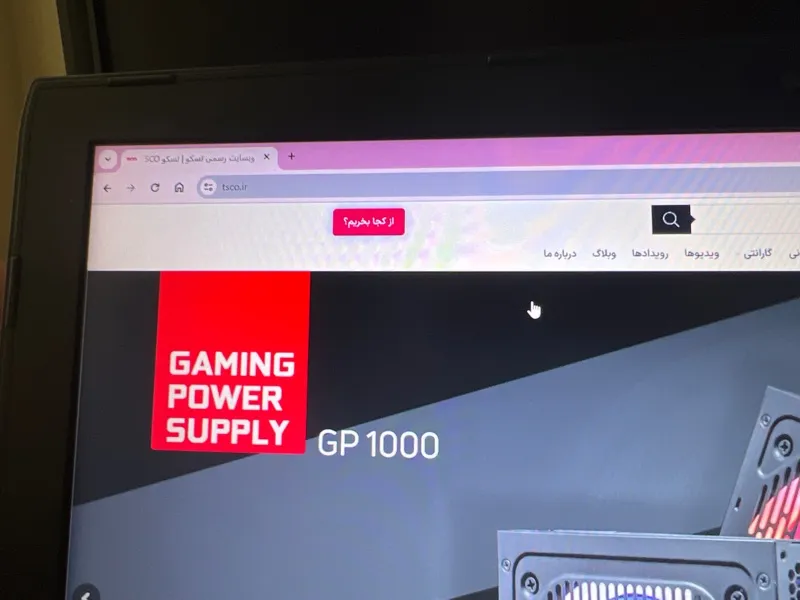 ماوس بی سیم مخصوص بازی تسکو مدل GM 2035