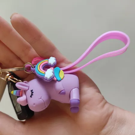 جاکلیدی دخترانه مدل اسب تک شاخ