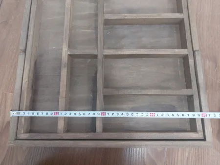 نظم دهنده قاشق و چنگال مدل چوبی تنظیم شونده کد OQ01