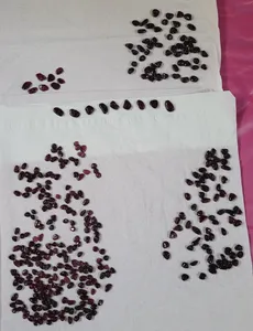 تجریه خرید ریسه سنگ گارنت مدل نامنظم کد 01