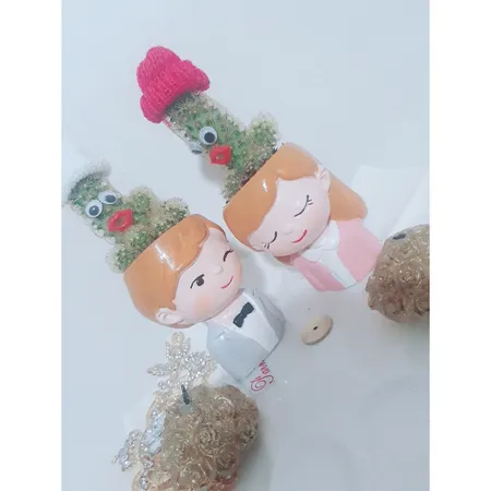 گلدان طرح دوستی مدل GF01 مجموعه 2 عددی