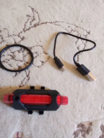 چراغ جلو و عقب دوچرخه مدل 918