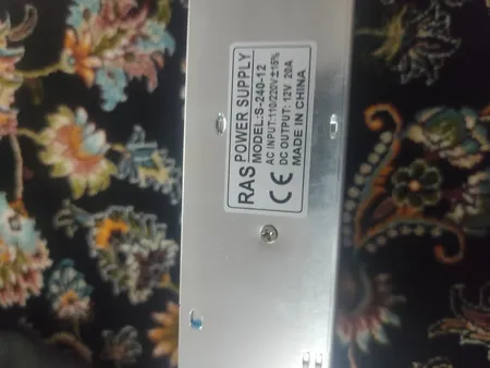 منبع تغذیه سوئیچینگ 12 ولت 20 آمپر مدل S-250