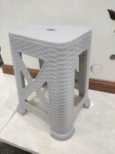 تجریه خرید چهارپایه ناصر پلاستیک مدل حصیری کد NP-867