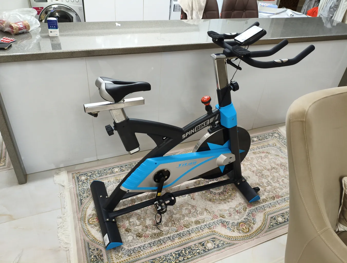 دوچرخه اسپینینگ تایتان فیتنس مدل P0187