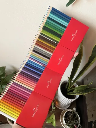 مداد رنگی 60 رنگ فابر کاستل مدل classic