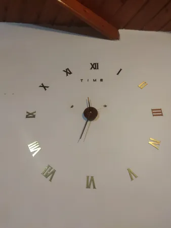 ساعت دیواری دکوراتیو مدل طرح رومی سایز 120