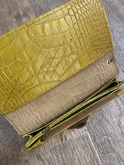 کیف پول چرم یلسان مدل رادیس کد RDS-014-GC