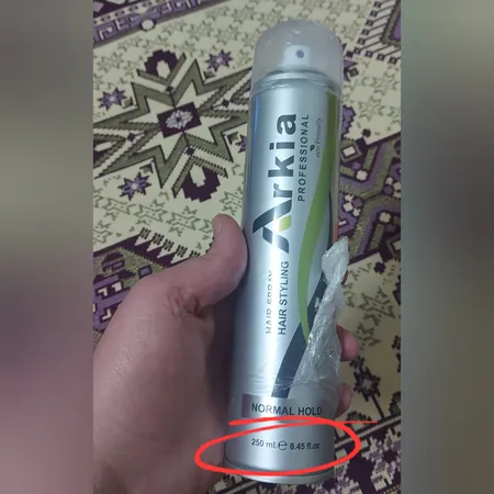 اسپری حالت دهنده مو آرکیا مدل Normal Hold حجم 500 میلی لیتر
