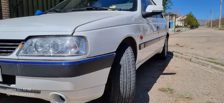 برچسب آبی سپر و زه بغل درب خودرو قطعه سازان کبیر مدل CHS-PARS20M-30572 مناسب برای پژو پارس