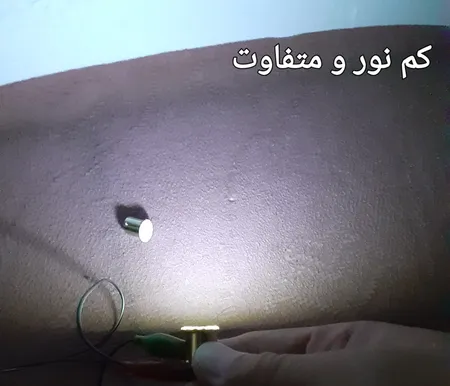 لامپ ال ای دی خودرو So.K مدل تک کنتاکت بسته 2 عددی