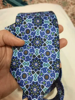 کراوات مردانه مدل کاشی کد ۱۲۷