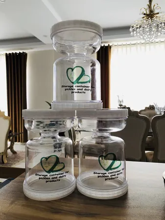 بانکه مدل ظرف خیارشور آکام طرح ساعت شنی