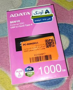 تجریه خرید اس اس دی اکسترنال ای دیتا مدل SC610 ظرفیت 1 ترابایت رابط USB 3.2 Gen2