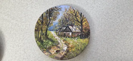 بشقاب سفالی خام کد G25 بسته 3 عددی