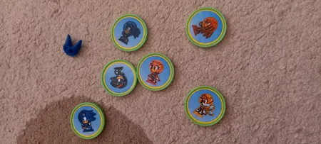 فیگور طرح سونیک مدل F15 مجموعه 6 عددی