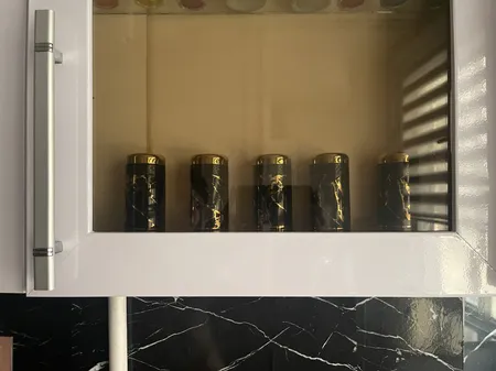 ست جا ادویه 5 پارچه طرح ماربل