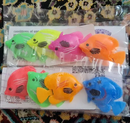 ماهی تزئینی آکواریوم مدل نگاه مجموعه ۴ عددی