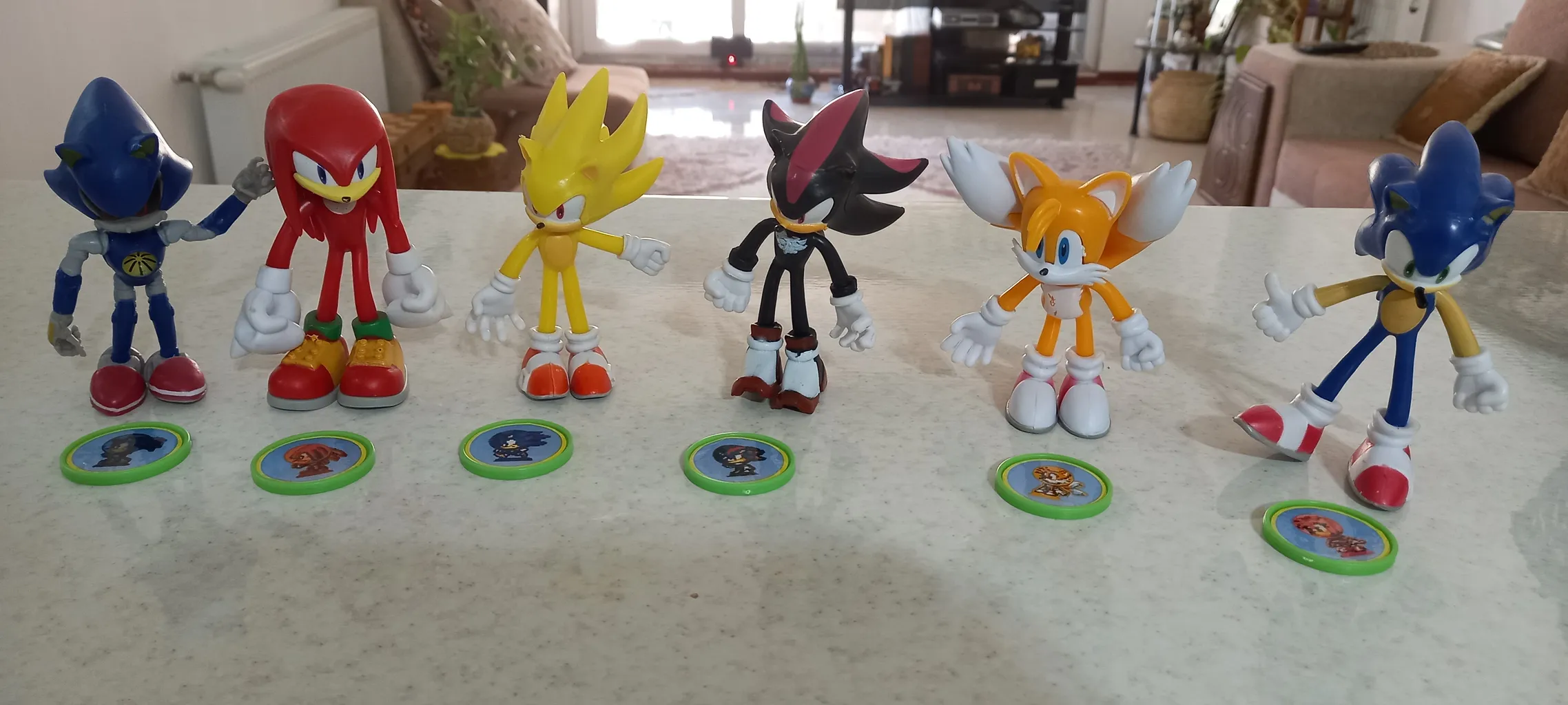 فیگور طرح سونیک مدل F15 مجموعه 6 عددی