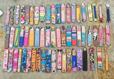 نشانگر کتاب چوبی مدل فانتزی کد 1 مجموعه 60 عددی