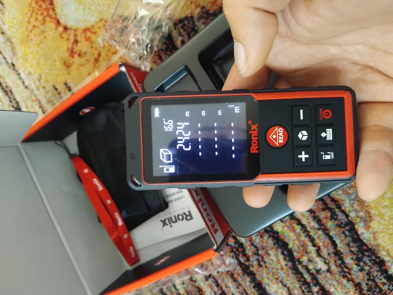 متر لیزری رونیکس مدل RH-9353