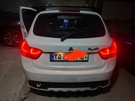 چراغ خطر عقب صندوق نورگستر مدل نئون مناسب برای کوئیک بسته 2عددی