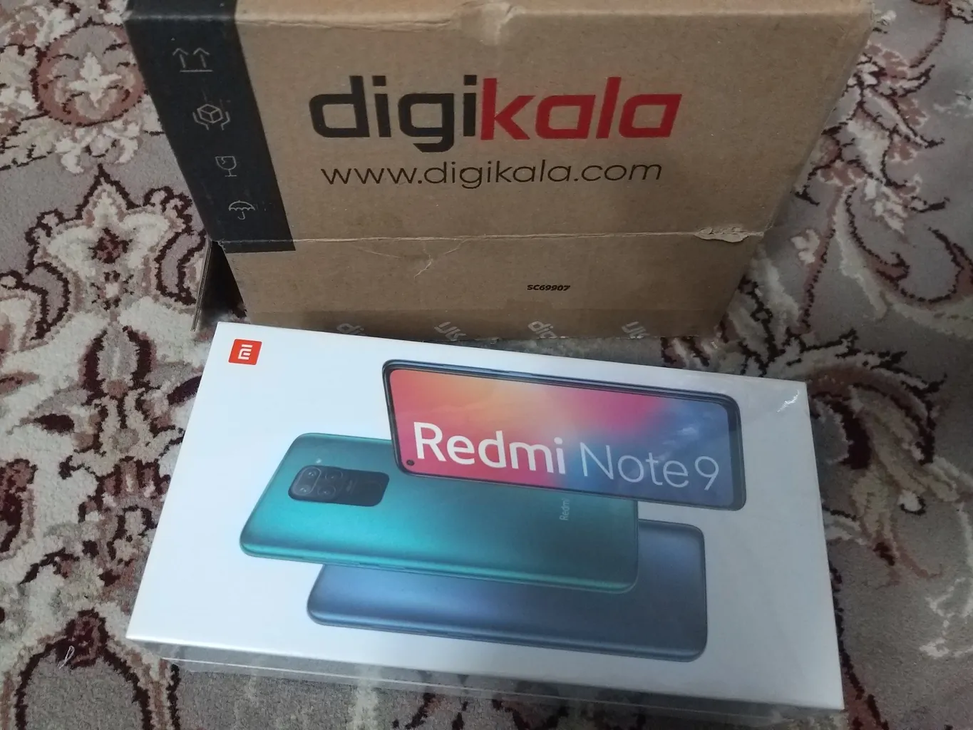 گوشی موبایل شیایومی مدل Redmi Note 9 M2003J15SS دو سیم کارت ظرفیت 128 گیگابایت و رم 4 گیگابایت