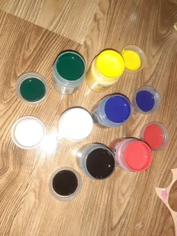 گواش 6 رنگ پارس مدل 006