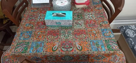 رومیزی ترمه سالاری مدل بختیاری