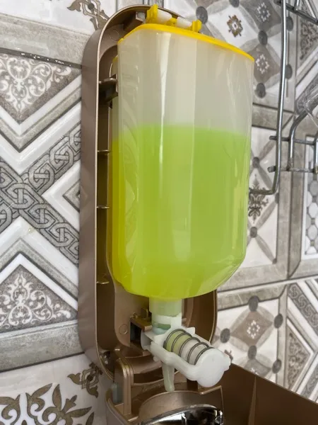 پمپ مایع ظرفشویی ایمن آب مدل ایما