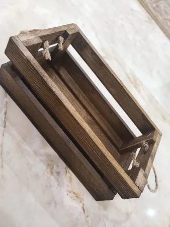 جعبه هدیه چوبی مدل 325