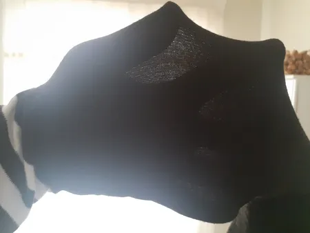 جوراب ساق بلند زنانه تن پوش هنگامه مدل بالا زانو رینگی مجموعه 2 عددی