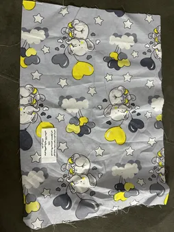 پارچه ملحفه طرح الفنت کد 0180