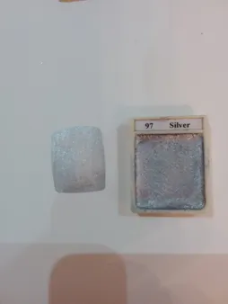 قرص آبرنگ آقامیری مدل silver 97