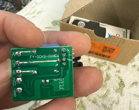 درب باز کن ریموتی مدل MA011 مجموعه دو عددی