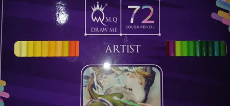 مداد رنگی 72 رنگ ام کیو مدل 00072G