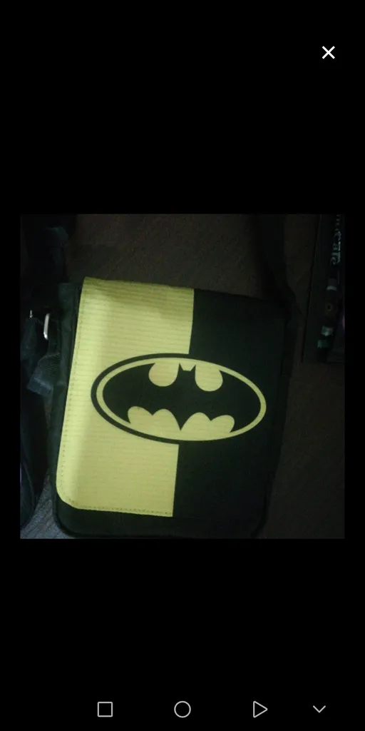 کیف دوشی بچگانه طرح بتمن کد B28