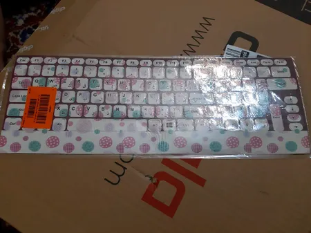 برچسب کیبورد طرح آب‌نبات کد 5 با حروف فارسی