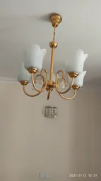 لوستر چشمه نور 5 شعله کد A856/5-O  