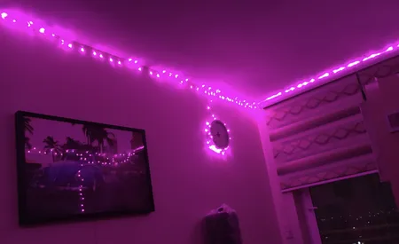 ریسه ال ای دی روژ کد  به طول 25 متر