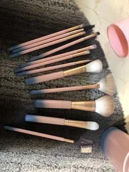 ست برس آرایشی مدل 01 بسته 12 عددی