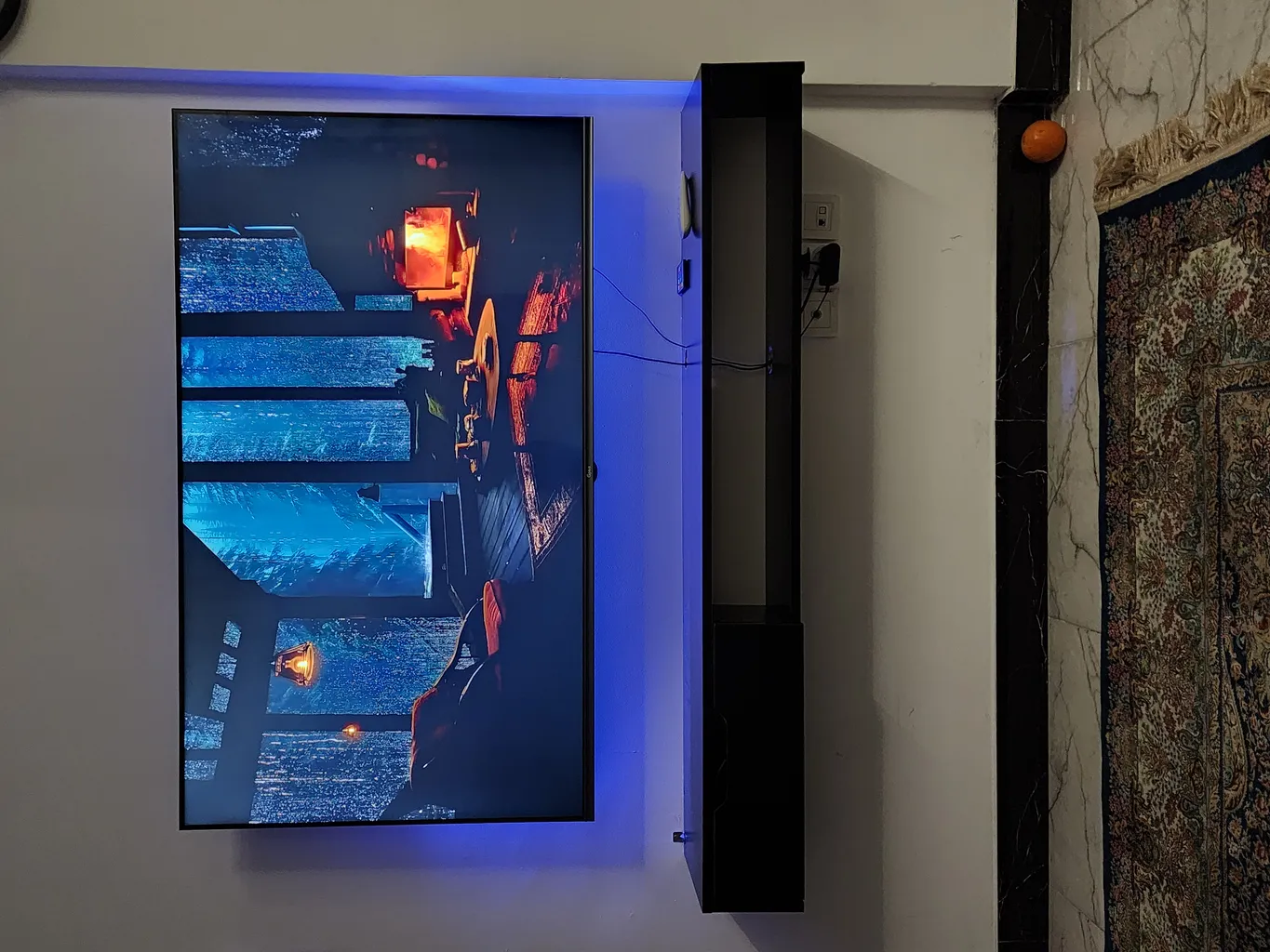 میز تلویزیون دیواری مدل DLF86L