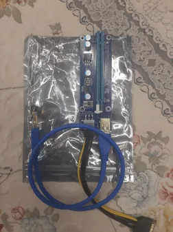 رایزر گرافیک تبدیل PCI EXPRESS X1 به X16 مدل VER009S