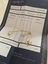 تجریه خرید زنجیر طلا کم اجرت 18 عیار زنانه زرالتون مدل فلامنگو کد S