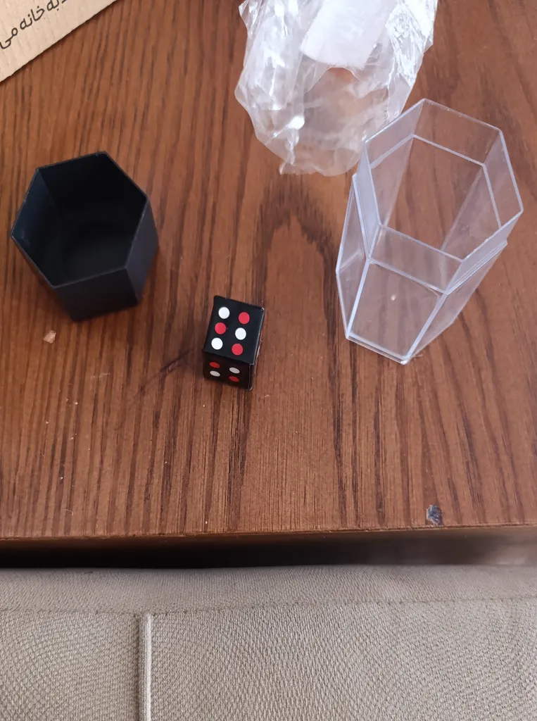 ابزار شعبده بازی طرح انفجار تاس DSK172