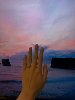 انگشتر طلا 18 عیار زنانه ناریا مدل H230