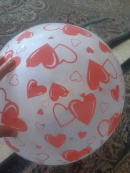 بادکنک تولد مدل باران بسته سه عددی