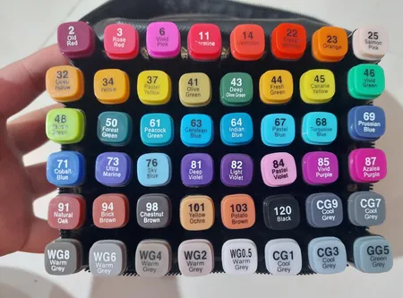 ماژیک راندو نیو تاچ کد 048 بسته 48 عددی