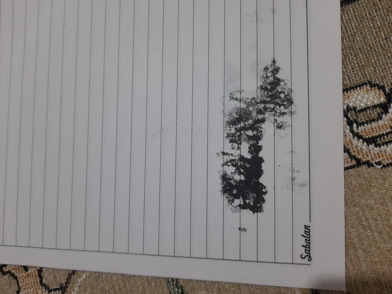 دفتر مشق مدل ایفل بسته 5 عددی