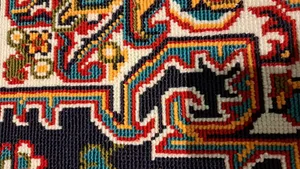 تجریه خرید گلیم ماشینی دنیای فرش مدل هریس